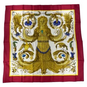 Hermes Silk Scarf Ceres Vintage Carre 90 Francoise Faconnet